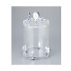 As One 1-5848-01 VZ Clear Portable Desiccator