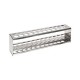 Brand 24-Tube Stainless Steel Test Tube Rack B8222