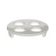 CoorsTek Porcelain Desiccator Plate 4 Holes 60445