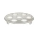 CoorsTek Porcelain Desiccator Plate 7 Holes 60447