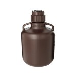 Naglene HDPE Round Amber Carboy 10 L 2256-7020