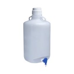 Nalgene LPDE Round Carboy With Spigot 25 L 2318-0065